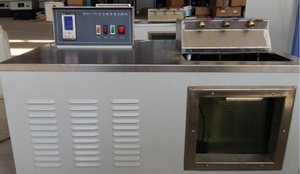 石油沥青蜡含量试验仪可同时做三个样品(图3)