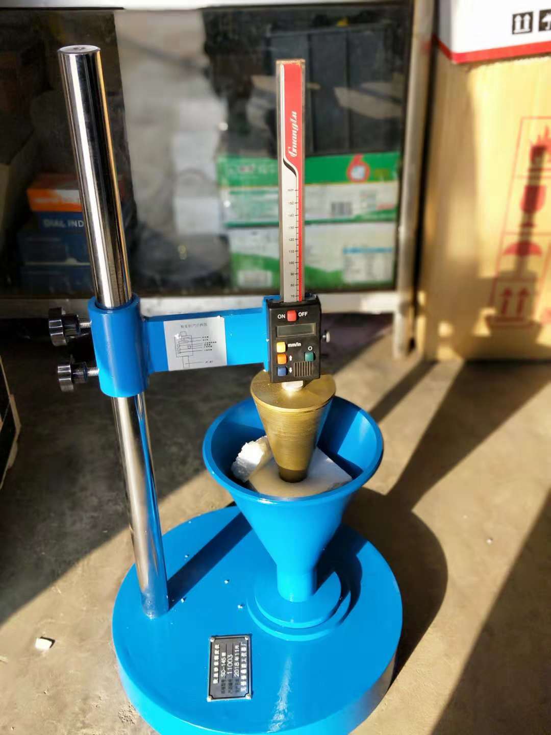 SC-145砂浆稠度仪的校准规范(图1)