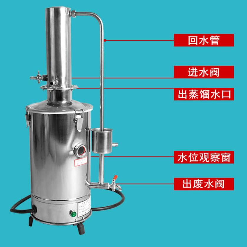 电热蒸馏水器事情前的准备清理(图3)