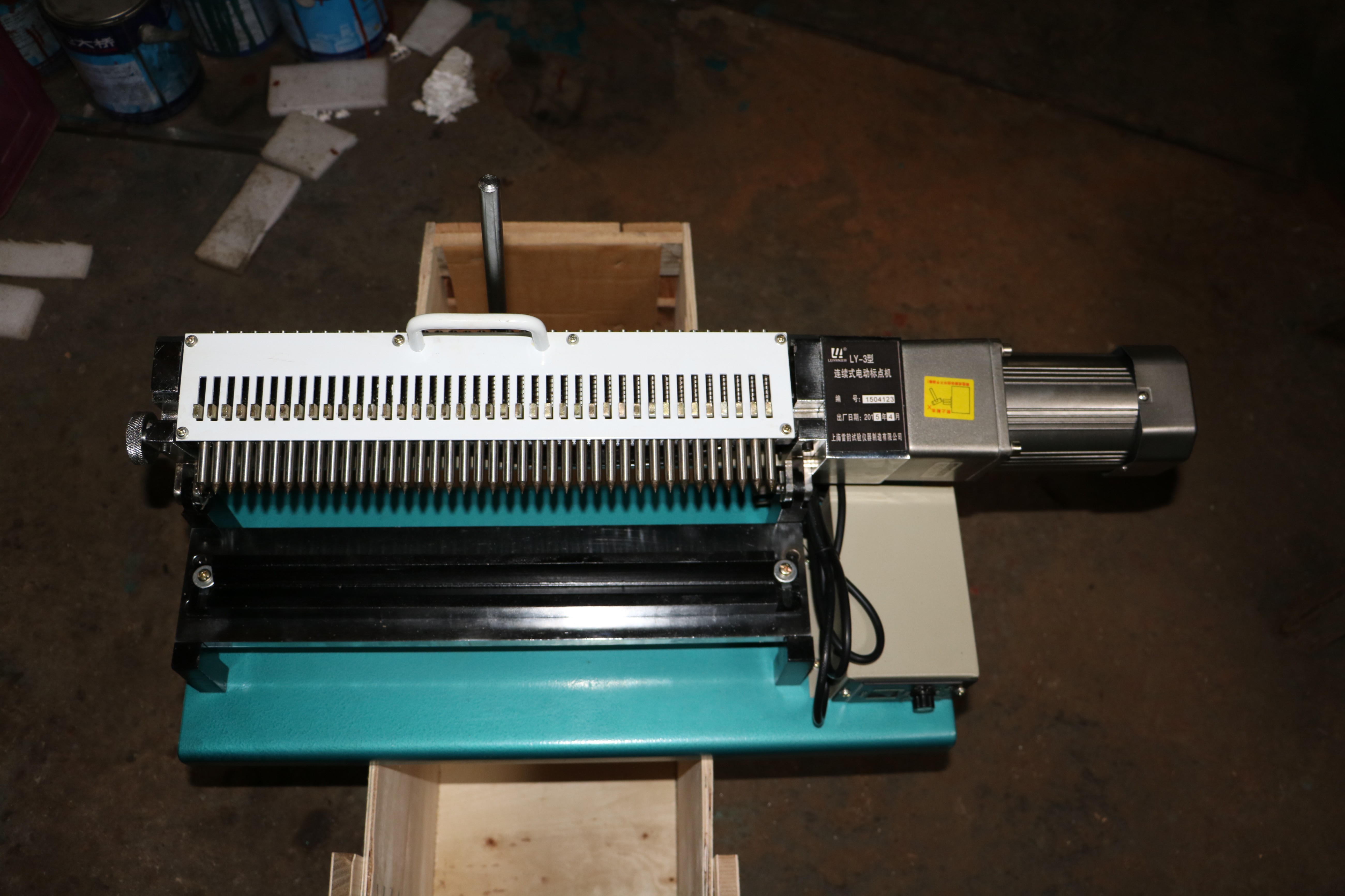 钢筋标距试验仪 打点机标距准确速度快(图3)