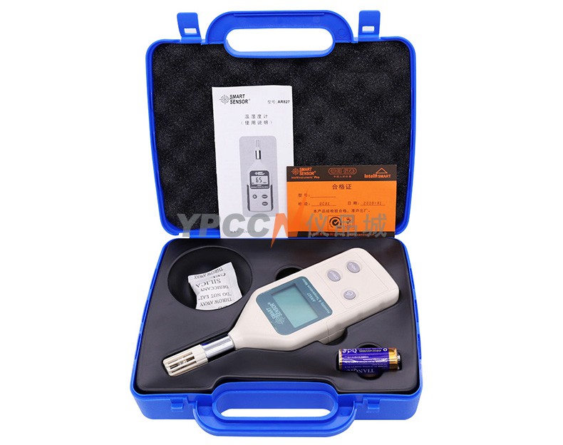 希玛 AR827高精度数显温湿度计 工业数字湿度仪 空气温湿度检测仪(图7)