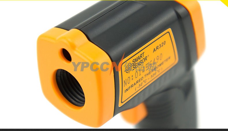 希玛高精度红外测温仪水温油温工业测温枪手持式电子温度计AR320(图6)