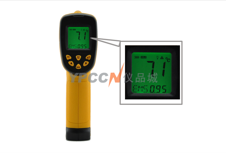 希玛红外线测温仪 温度仪/工业测量仪 非接触式测温枪 AR842A(图5)