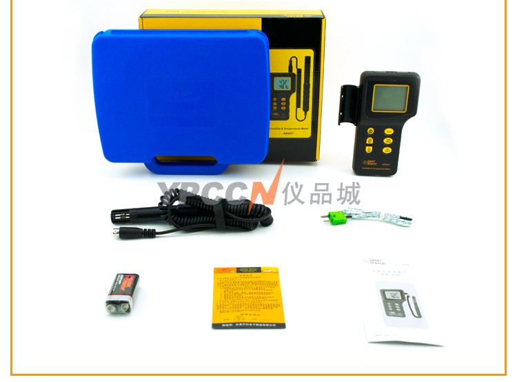 希玛AR847+分体式温湿度计高精度工业温湿度计温湿度感应器检测仪(图8)